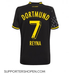 Borussia Dortmund Giovanni Reyna #7 Borta Matchtröja Dam 2022-23 Kortärmad